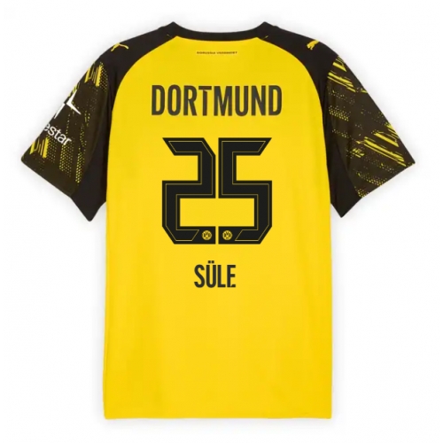 Billige Fotballdrakt Borussia Dortmund Niklas Sule #25 Replika Hjemmedrakt 2025-26 Kortermet Billige Fotballdrakt Borussia Dortmund Niklas Sule #25 Replika Hjemmedrakt 2025-26 Kortermet